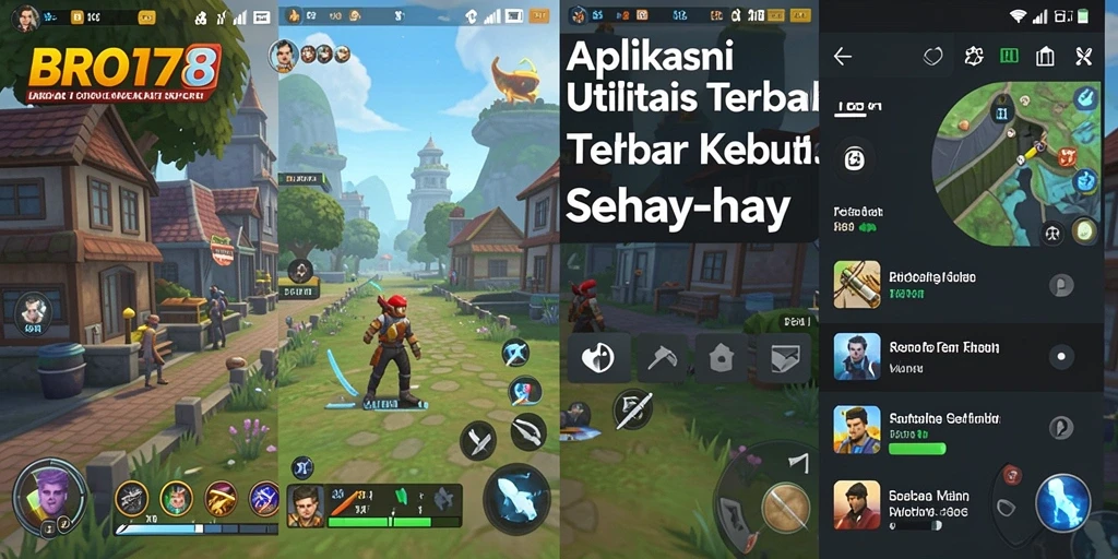 Antarmuka sederhana fitur pengingat dan jadwal BRO178.