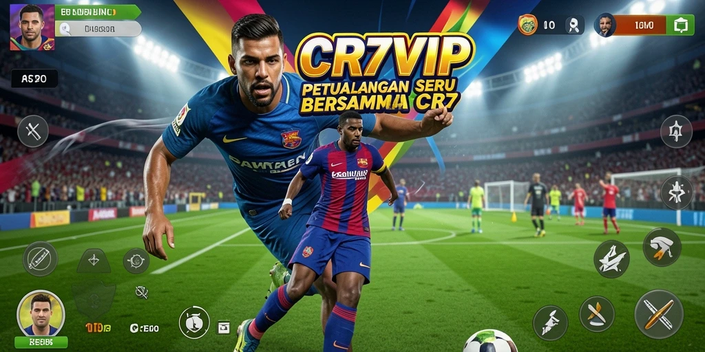 Tampilan menakjubkan dari gameplay petualangan di CR7VIP.