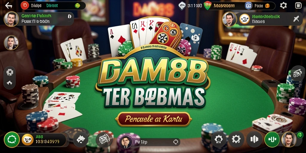 Gameplay Poker yang seru dan menarik di DAM88.