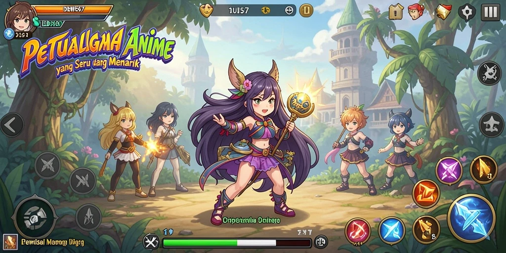 Tangkapan layar gameplay DEWI567 yang menarik dan penuh aksi.