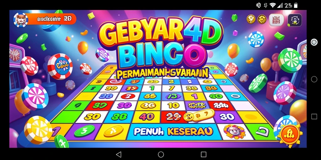 Tampilan gameplay seru GEBYAR4D Bingo dengan banyak pemain.