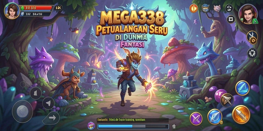 Tangkapan layar MEGA338 menampilkan aksi seru dalam petualangan yang menantang.