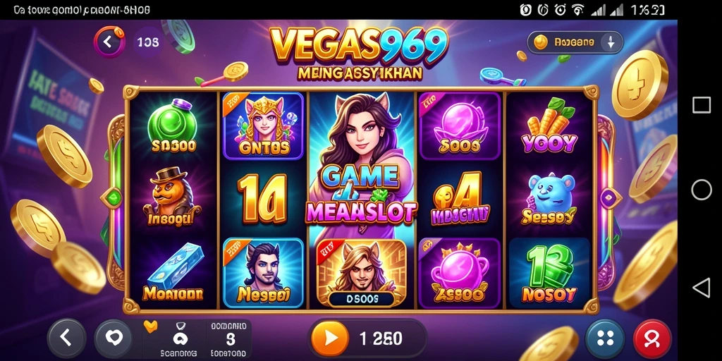 Tampilan gameplay slot VEGAS969 yang seru dan menarik.